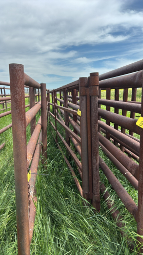 5 bar 30&rsquo; freestanding panel (with 14&rsquo; gate)