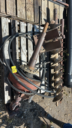 Post hole auger hydraulic