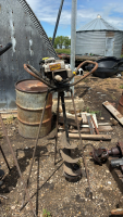 Jiffy ice auger