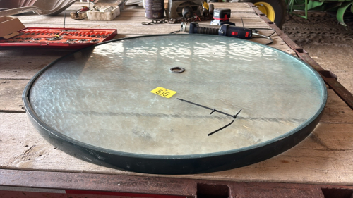 Glass table top