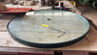Glass table top