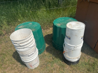 Pails and mineral tubs