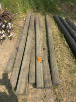 8- fence posts