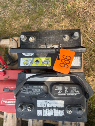 2-12volt batteries