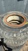 2- 11.00-20 tires will rims 3- 10.00-20 all on split rims