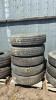 2- 11.00-20 tires will rims 3- 10.00-20 all on split rims - 2