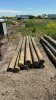 10- 10&rsquo;x7&rdquo; posts