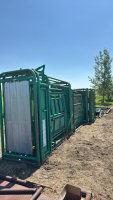 Morand squeeze shoot, alley, tub for bison