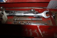 chest tool box w/ 6 drawers complete w/tools (sockets, screwdrivers, ratchets, etc.)