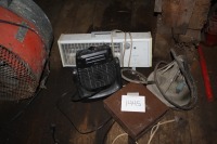 floating heater & 3 small space heaters