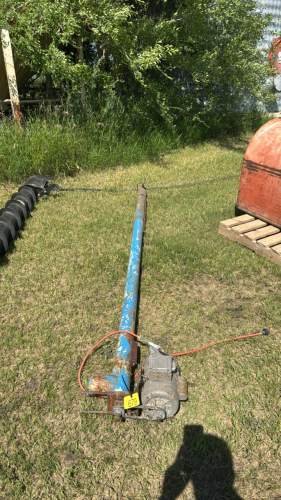 Pencil auger with electric motor