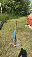 Pencil auger with electric motor