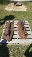 Assortment of cultivator shovels