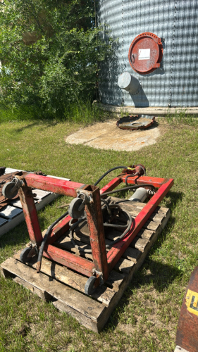Barrel pump dolly, hydraulic pump for grain truck