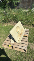 Used bathroom sink