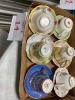 6 cup & saucers - 2
