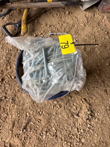 Assortment of carriage bolts