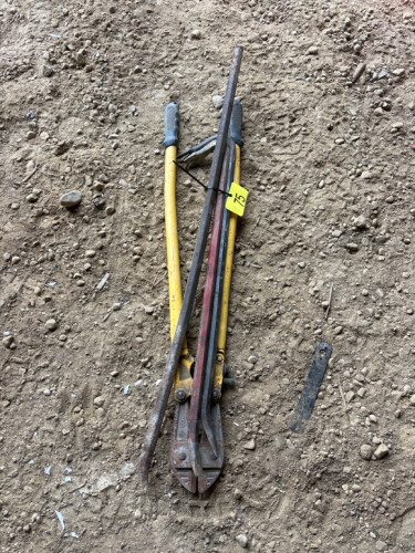 3 bars & bolt cutter