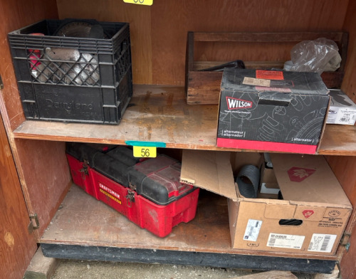 Assortment of shop supplies