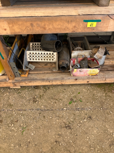 Assortment of parts & shop supplies