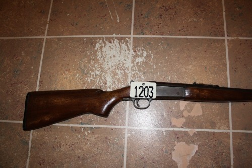 Savage model 219 30 - 30 single hot break action