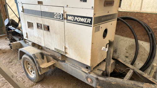 Whisperwatt 203 MQ power gen set light plant