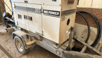 Whisperwatt 203 MQ power gen set light plant