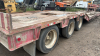 1987 drop deck low boy 54 ft trailer - 7