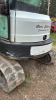 Bobcat E70 mini hoe on rubber track - 6