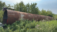 50 ft long 72&rdquo; galvanized culvert