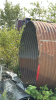 50 ft long 72&rdquo; galvanized culvert - 2