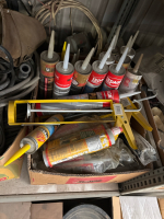 Construction glue, caulking & guns