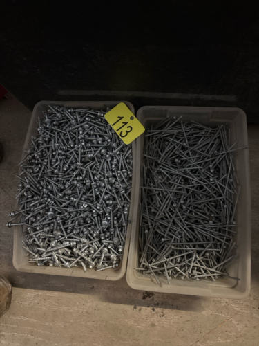 Assortment of nails & screws