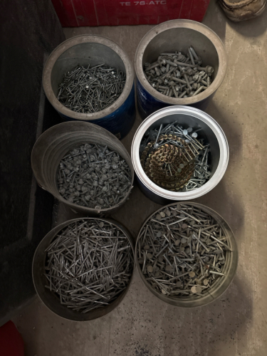 Assortment of nails & screws