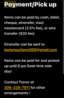 Payment & pick up