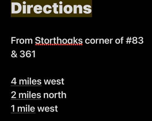 Directions