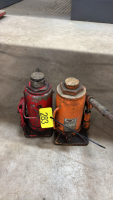 2- large bottle jacks