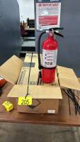 4- New fire extinguishers