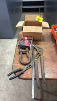 Assortment of bits and tools