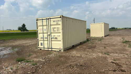 20&rsquo; Ccan with single end door