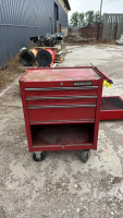 Mastercraft 3 drawer toolbox on casters