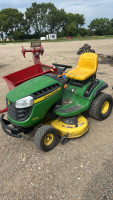John Deere ride mower
