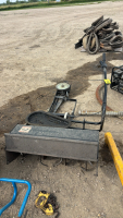 Front mount garden tiller