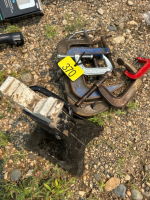 C-clamps, jack stand