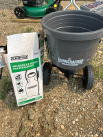 Lawn spreader, yard sprayer