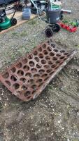 Large steel screens