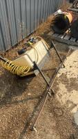 Quad sprayer with boom and wand