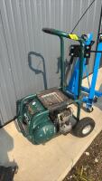 Roar compressor on wheels