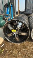 Set of 4 aluminum rims