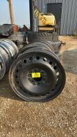 Set of 4 steel rims